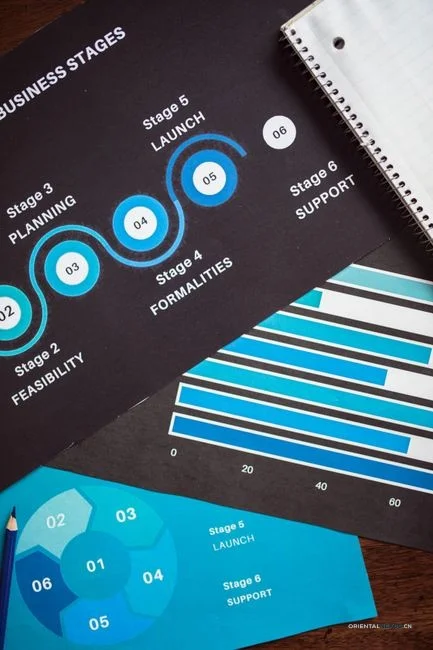 website budget timeline planning notebook