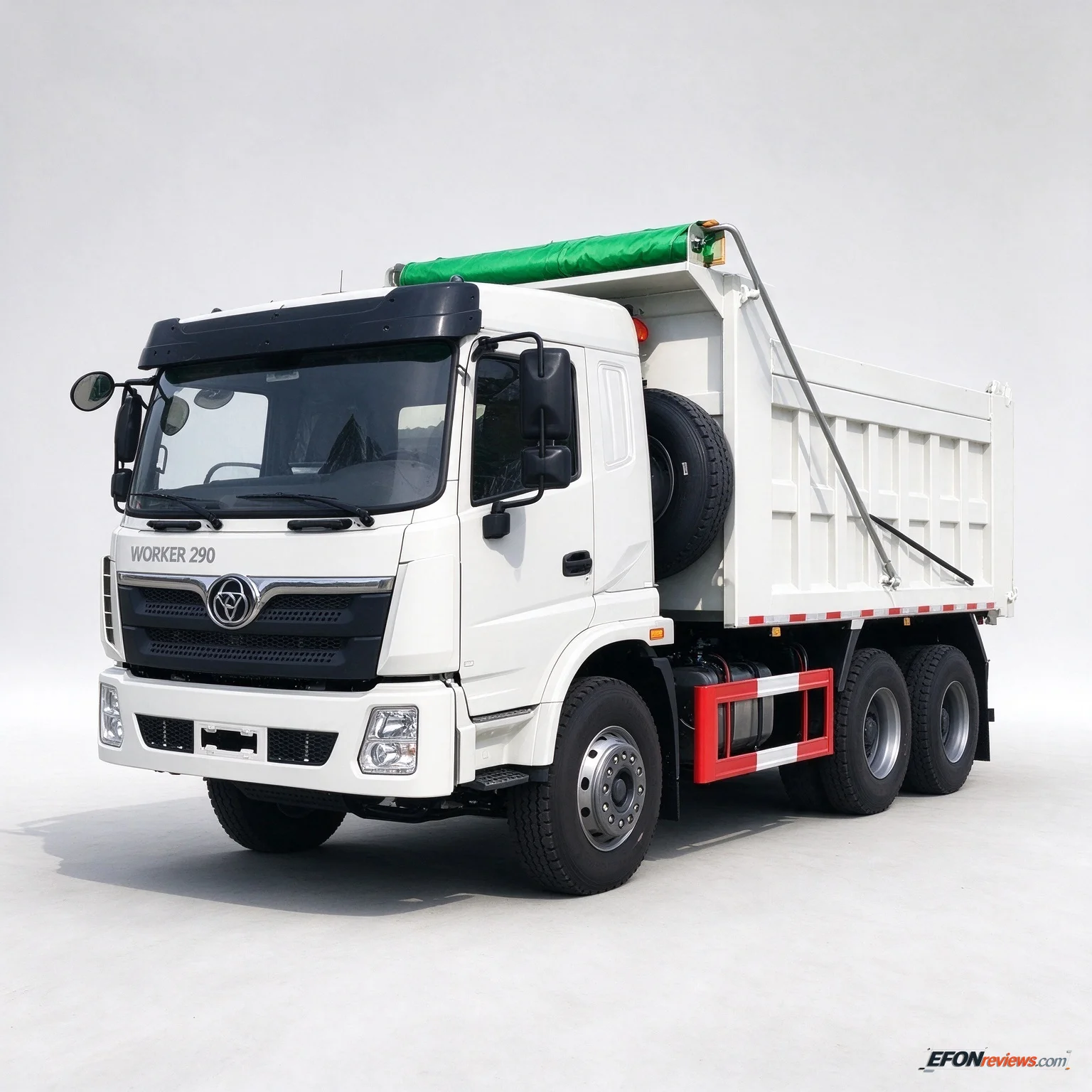 Tri-Ring T280N Half Top 6×4 Dump Truck – 290hp-