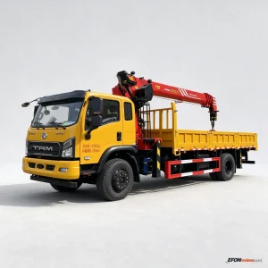 Tri-Ring 4×2 Truck-Mounted Crane Transport Truck-