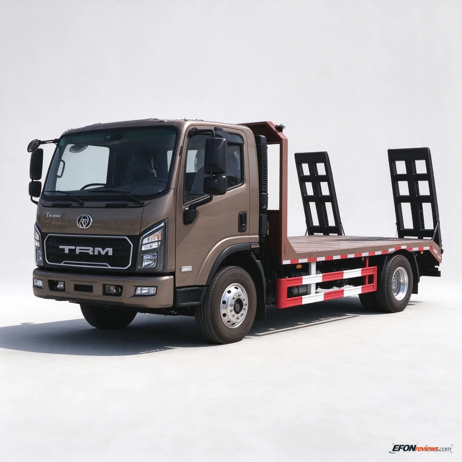 Tri-Ring T3N 4×2 Flatbed Transport Truck-
