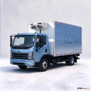 Tri-Ring 4x2 EV Refrigerated Truck-100.46kWh-
