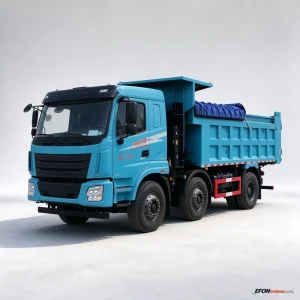 Tri-Ring 6x2 EV Cargo Truck-300kWh-