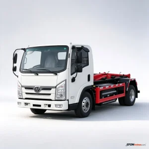Tri-Ring 4x2 EV Dischargeable Garbage Truck - 100kWh-