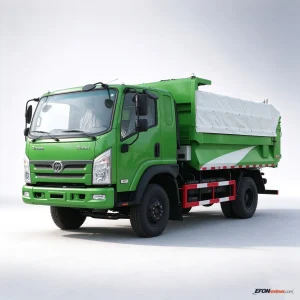 Tri-Ring 4x2 EV Dump Truck-165kWh-
