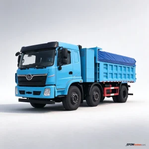 Tri-Ring 6x2 EV Dump Truck-262kWh-