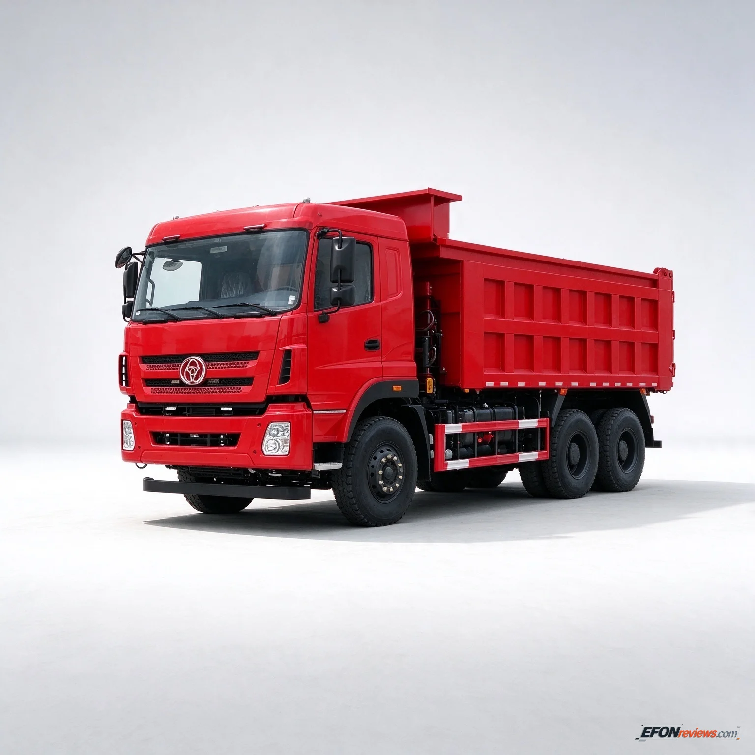 Tri-Ring 6×4 EV Dump Truck-400kWh-