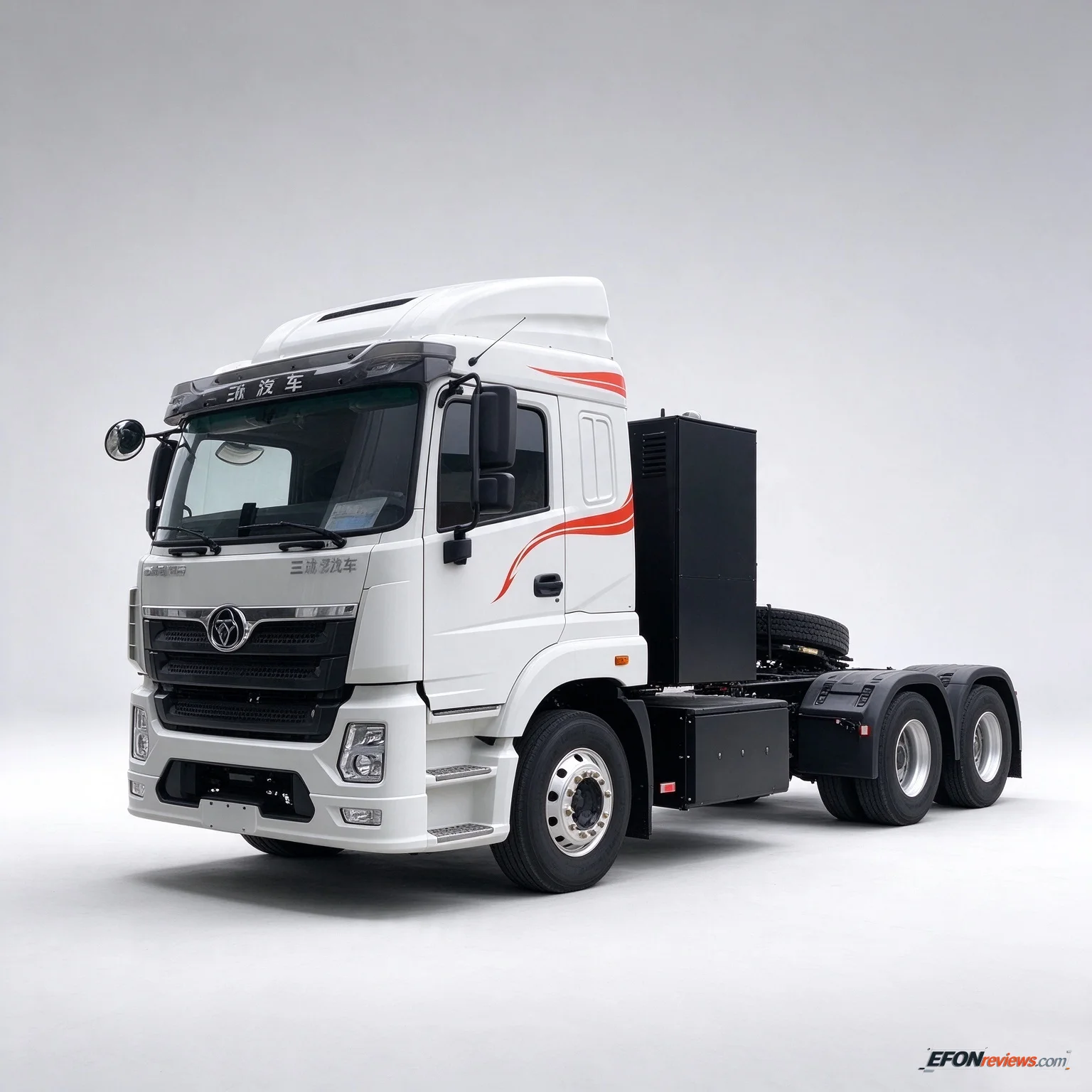 Tri-Ring 6×4 EV Tractor 600kWh-