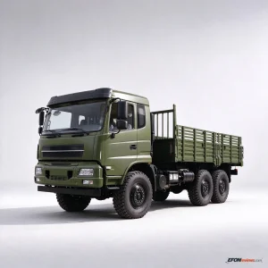 Heavy-Duty 4x2 Flatbed Cargo Truck | 220HP Yuchai China V Engine | 6.2m Drop-Side Bed-