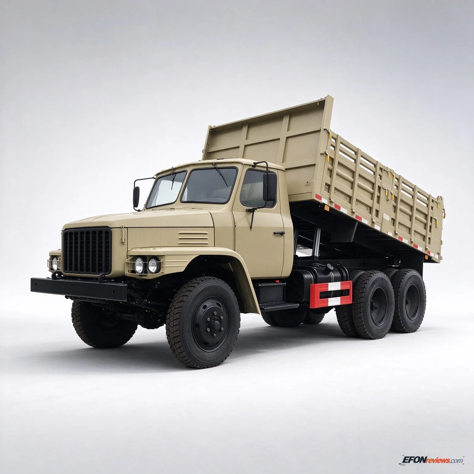 6×4 Heavy-Duty Truck Chassis (Cummins 310HP, Transfer Case Equipped)-
