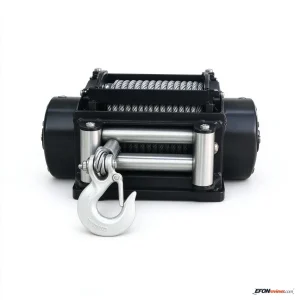 Heavy-duty electric truck winch-