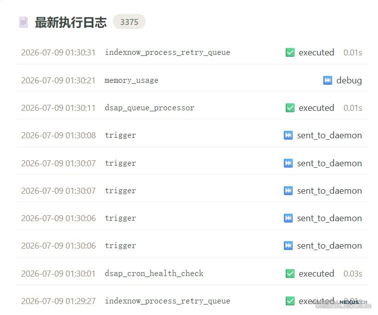 图片[4]-Nex-Timer 企业级定时调度插件 常驻内存精准触发 WP-Cron 任务-具象智联 Orientalnexus.cn